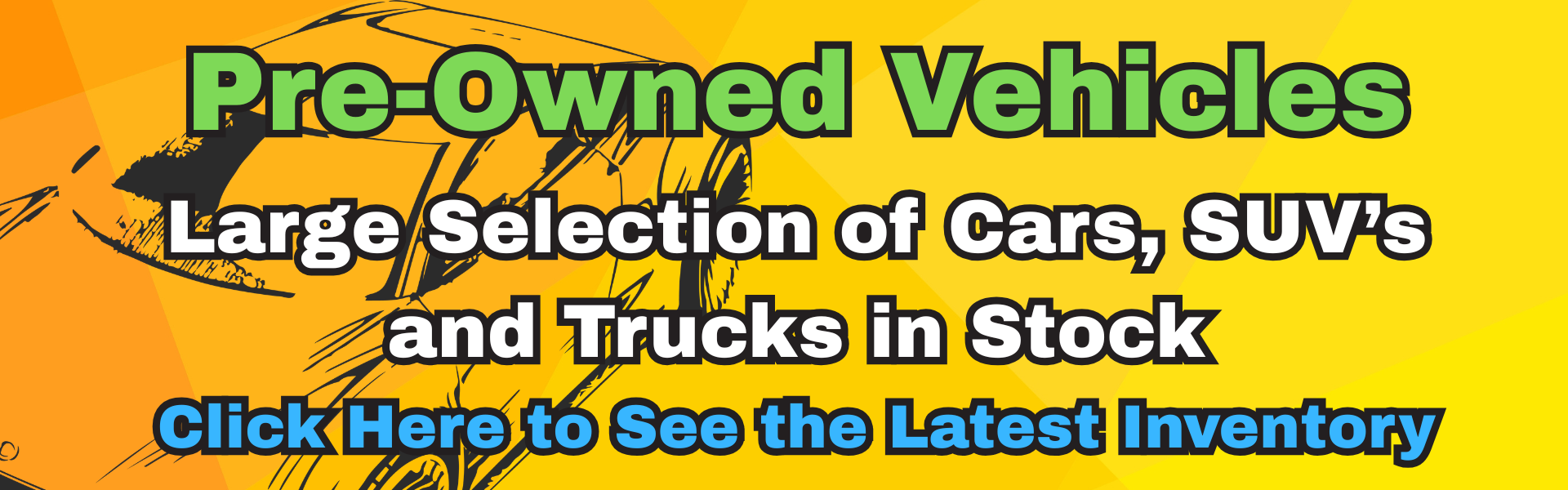 Used vehicles banner March 2026