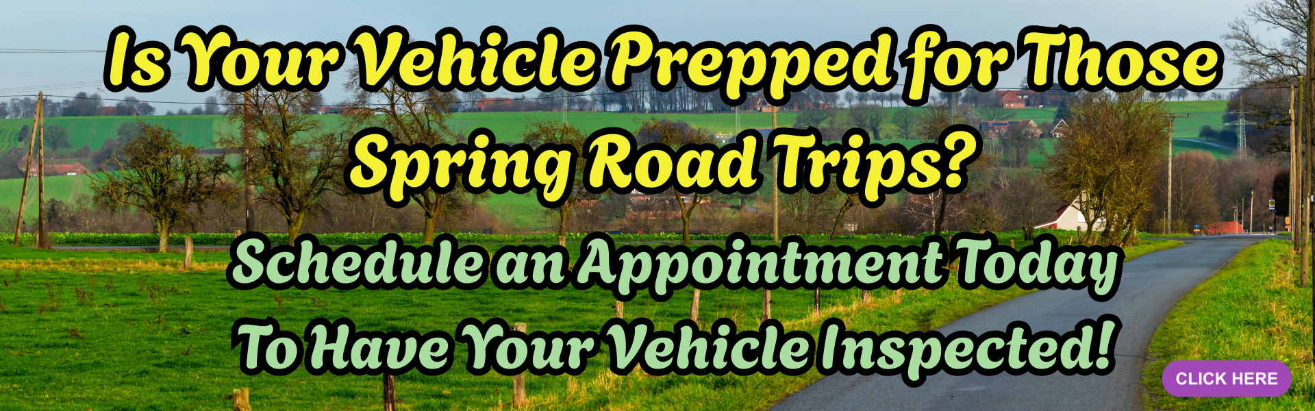 Spring Vehicle Maint March 2026